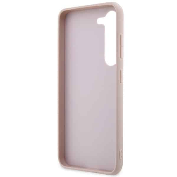 Guess Big Metal Logo - θήκη για Samsung Galaxy S23 - Ροζ 7