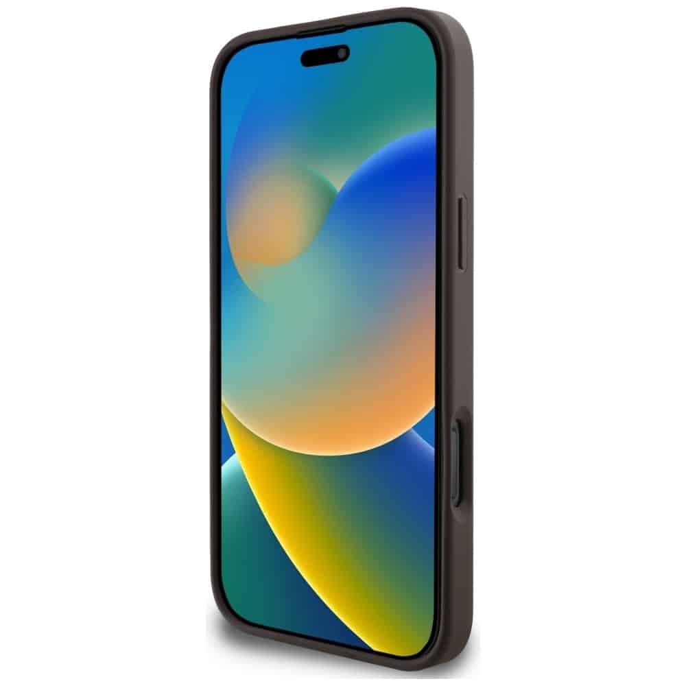 Guess 4G Stripes με Πορτοφόλι MagSafe - θήκη για Apple iPhone 16 Pro Max - Καφέ 5