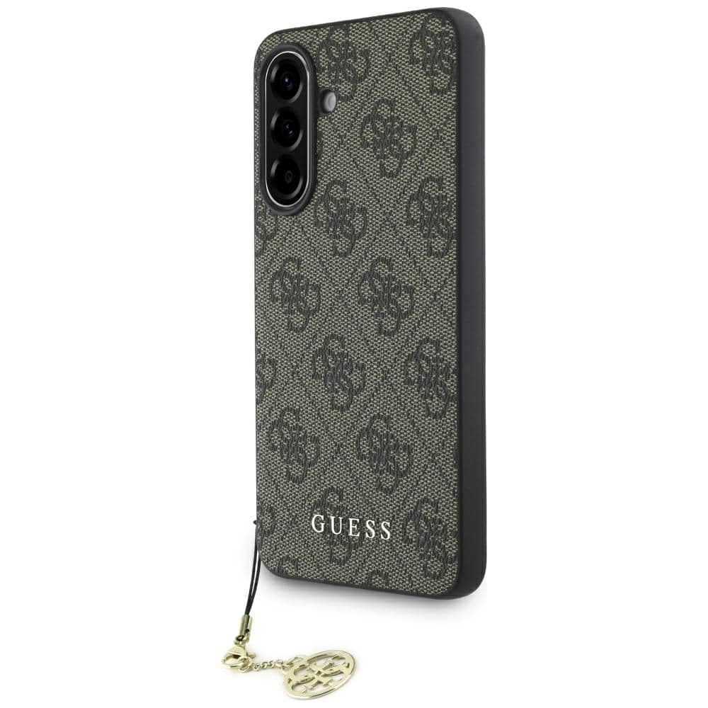 Guess 4G Charms Collection - θήκη για Samsung Galaxy A56 - Καφέ