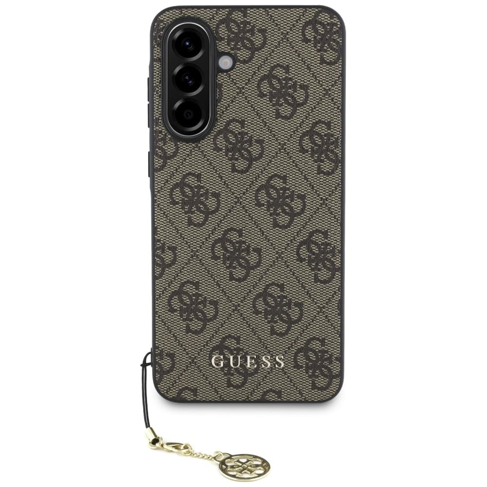 Guess 4G Charms Collection - θήκη για Samsung Galaxy A56 - Καφέ 2
