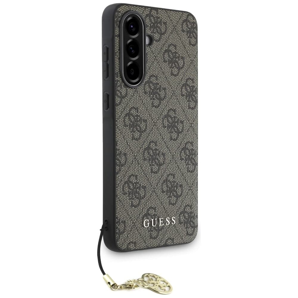 Guess 4G Charms Collection - θήκη για Samsung Galaxy A56 - Καφέ 3