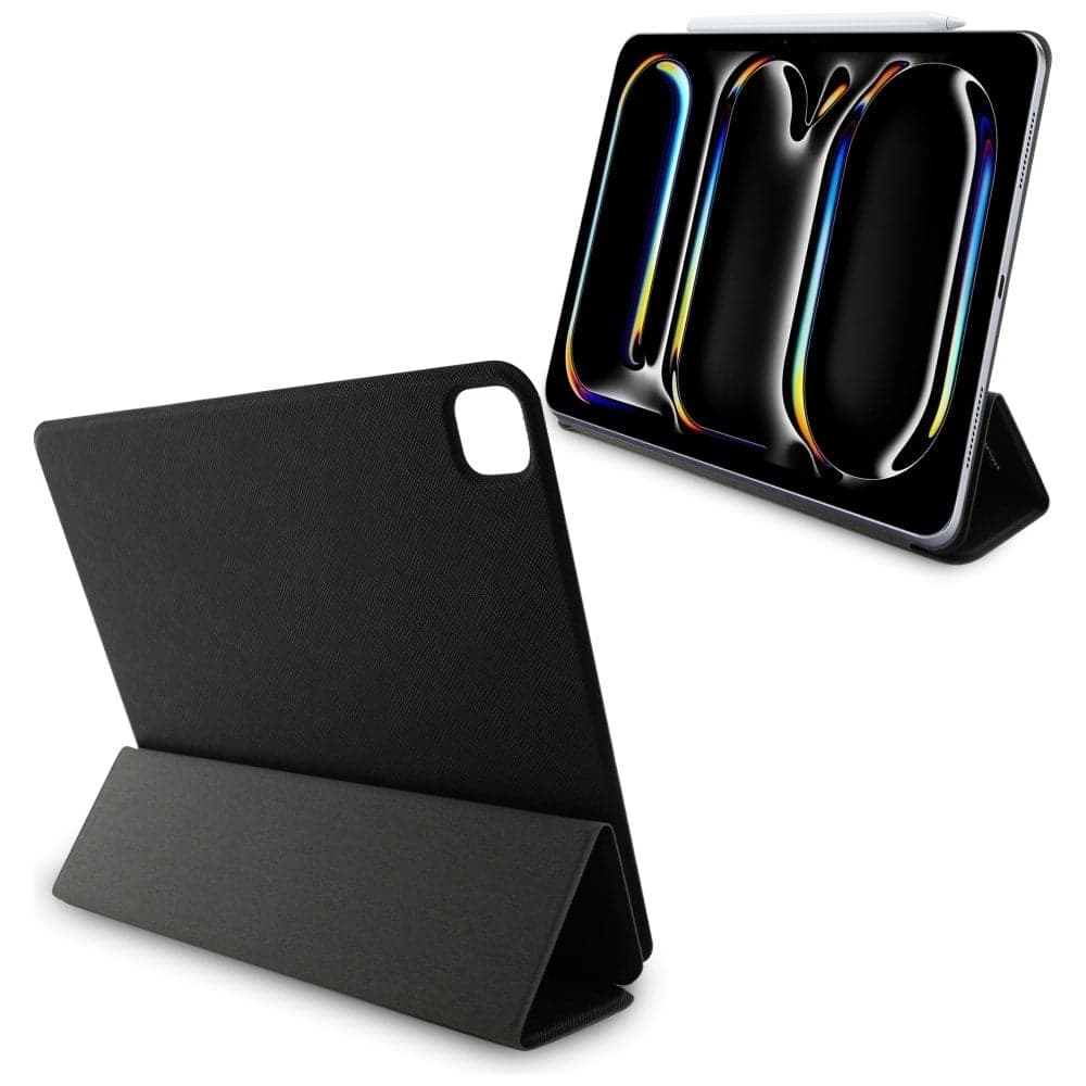 Karl Lagerfeld KLFC13PM24SAKCK iPad Pro  13" 2024 Book Cover μαύρο/black Saffiano Magnetic Karl &Choupette 6