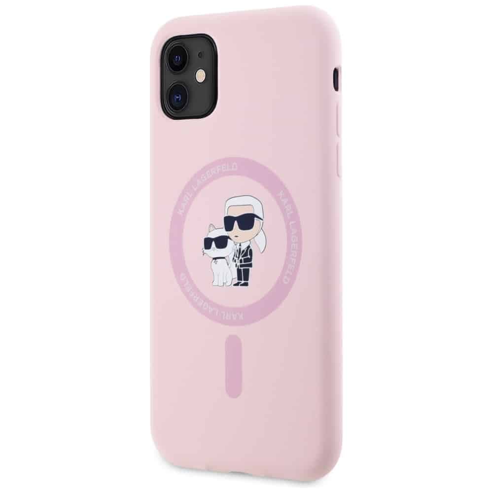 Karl Lagerfeld Karl&Choupette - θήκη για Apple iPhone 11 - Ροζ 2