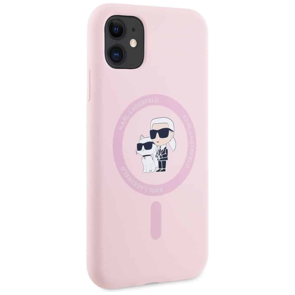 Karl Lagerfeld Karl&Choupette - θήκη για Apple iPhone 11 - Ροζ 4