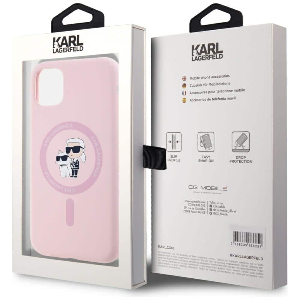 Karl Lagerfeld Karl&Choupette - θήκη για Apple iPhone 11 - Ροζ 8