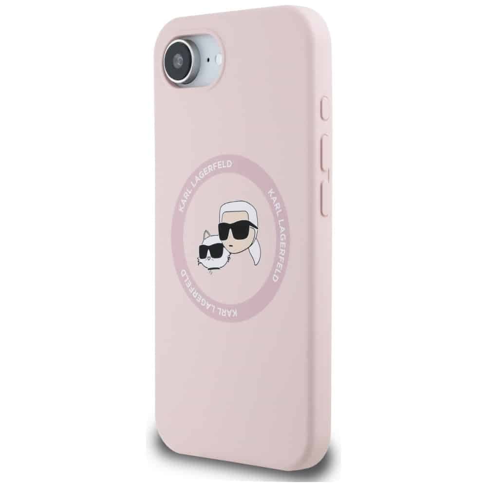 Karl Lagerfeld Silicone Karl&Choupette Heads MagSafe - θήκη για Apple iPhone 16e - Πολύχρωμο 2