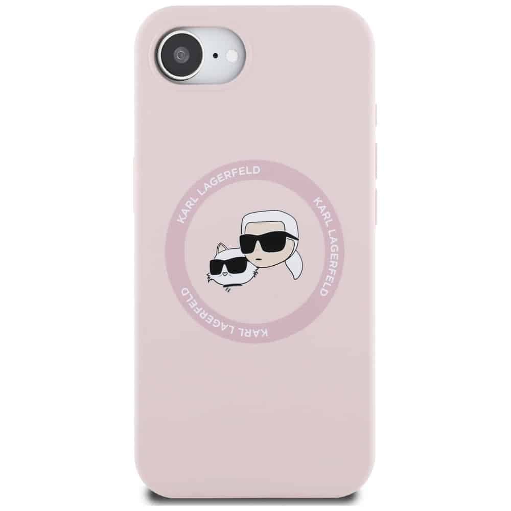 Karl Lagerfeld Silicone Karl&Choupette Heads MagSafe - θήκη για Apple iPhone 16e - Πολύχρωμο 3