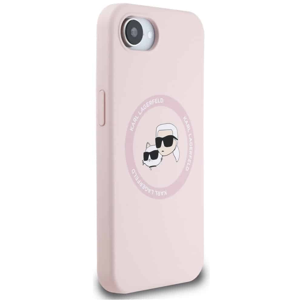 Karl Lagerfeld Silicone Karl&Choupette Heads MagSafe - θήκη για Apple iPhone 16e - Πολύχρωμο 4