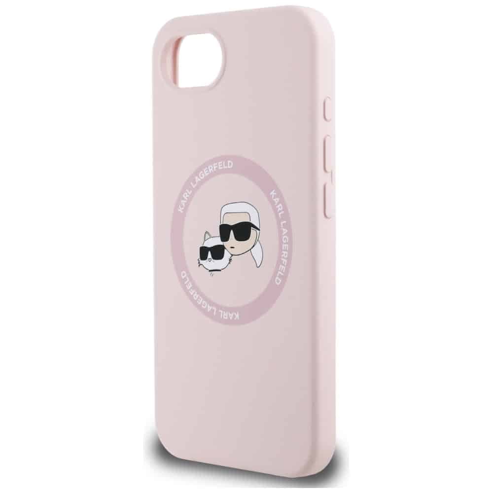 Karl Lagerfeld Silicone Karl&Choupette Heads MagSafe - θήκη για Apple iPhone 16e - Πολύχρωμο 6