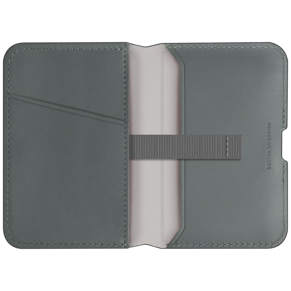Magnetic RFID wallet UNIQ Lyden DS stand phone green 2
