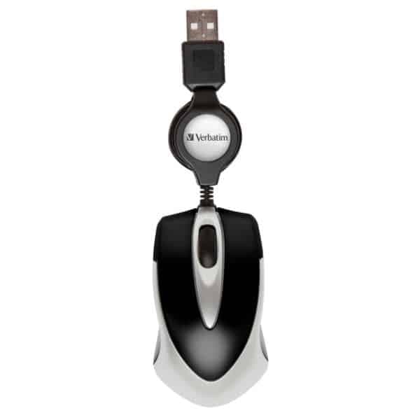 Verbatim Go Mini Optical Mouse USB-A 1000 dpi μαύρο 49020 2
