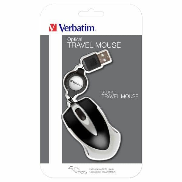 Verbatim Go Mini Optical Mouse USB-A 1000 dpi μαύρο 49020 4