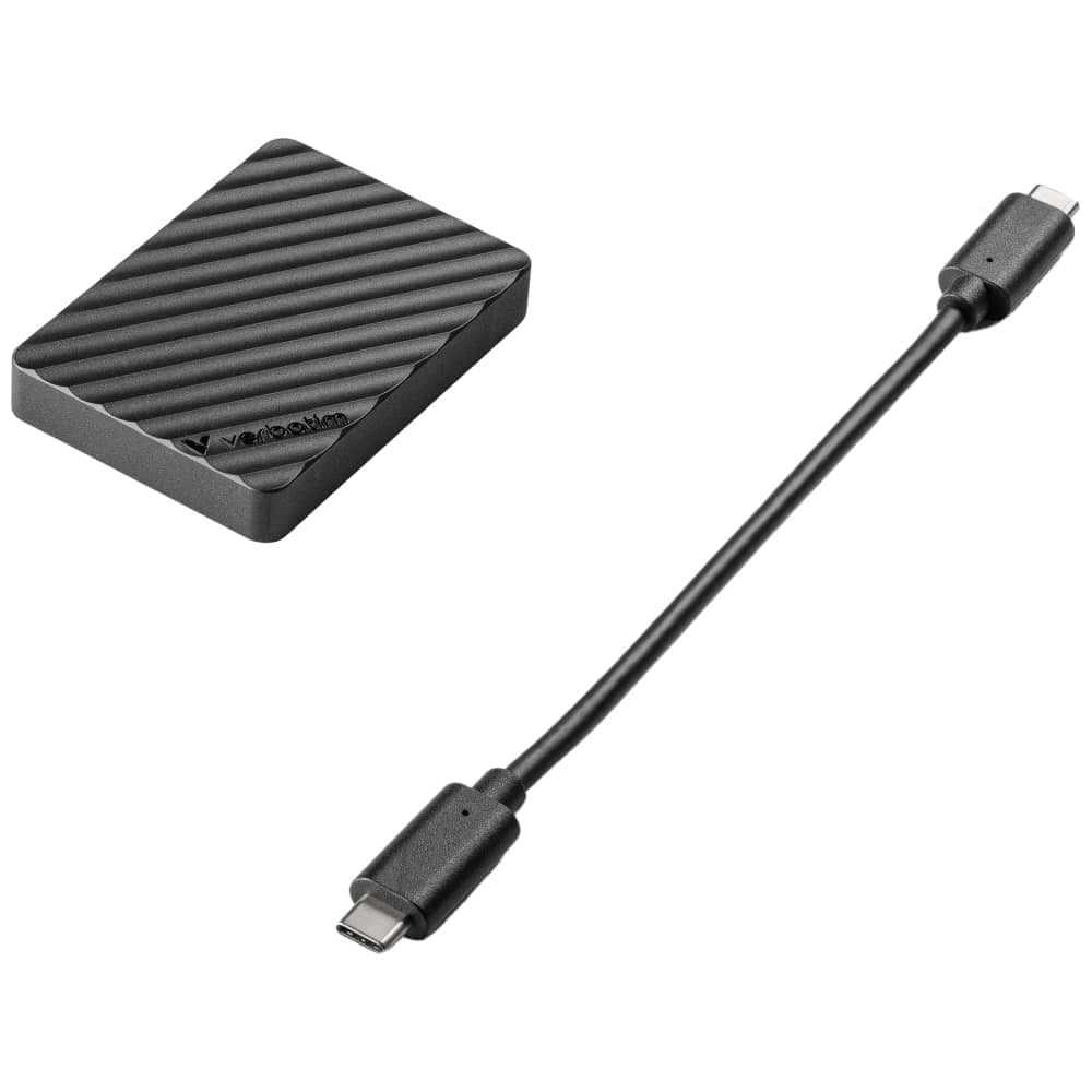 Εξωτερικός Δίσκος Verbatim Store n Go Mini Stripe USB-C SSD 2TB Μαύρο 5