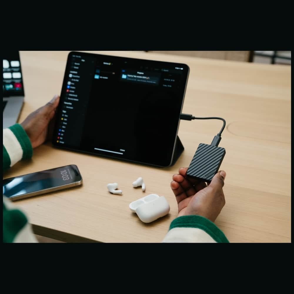 Εξωτερικός Δίσκος Verbatim Store n Go Mini Stripe USB-C SSD 2TB Μαύρο 6