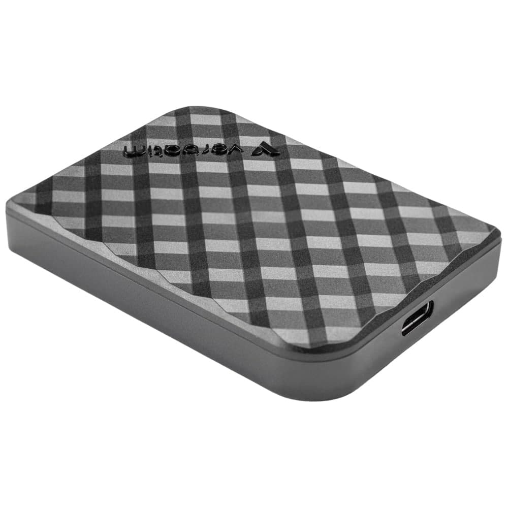 Εξωτερικός δίσκος Verbatim Mini Diamond SSD 1TB USB-C 3.2 Gen μαύρο 2