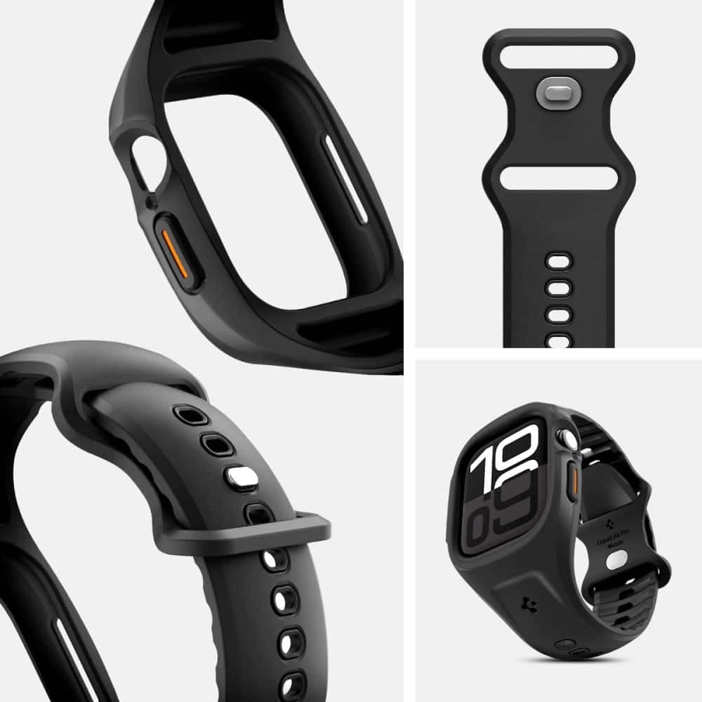 Spigen Liquid Air - Apple Watch 10 - Μαύρο 12
