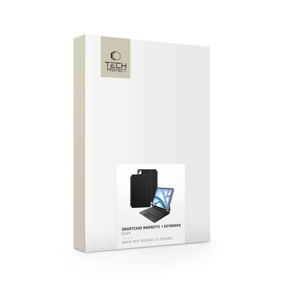 Tech-Protect Μαγνητικη Θηκη Smart Case + Πληκτρολογιο Για iPad Air 10.9” 4 / 5 / 2020-2022 / 11” 6 / 7 / 2024-2025 Μαυρη 12