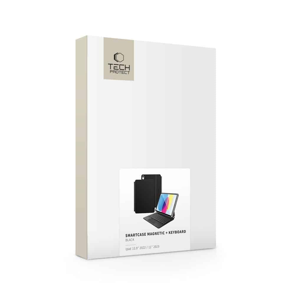 Tech-Protect Μαγνητικη Θηκη Smart Case + Πληκτρολογιο Για iPad 10.9” 10 / 2022 / 11” 11 / 2025 Μαυρο 12