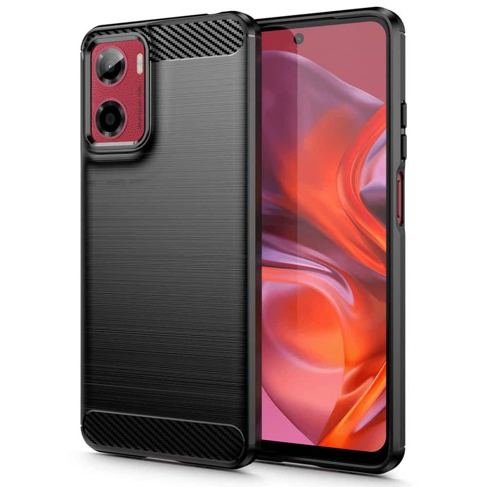 TECH-PROTECT TPUCARBON - θήκη για Motorola Moto G05 / E15 - Μαύρο