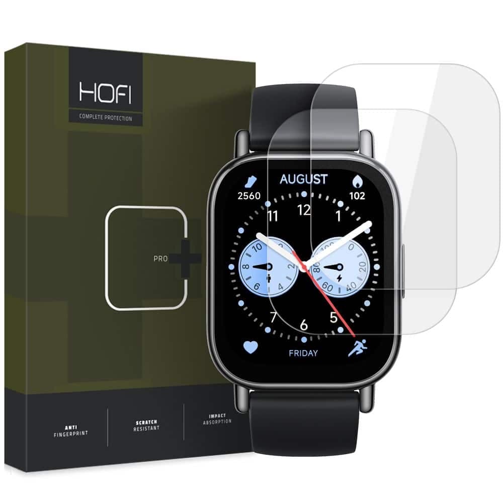 Σκληρυμένο Γυαλί Hofi Glass Pro+ 2 Τεμάχια Για Xiaomi Redmi Watch 5 Lite, Διαφανές