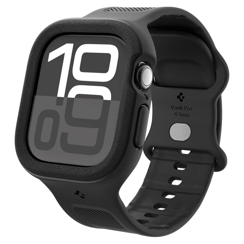 Spigen Vault Pro Apple Watch 10 (42 Mm) Ματ Μαυρο