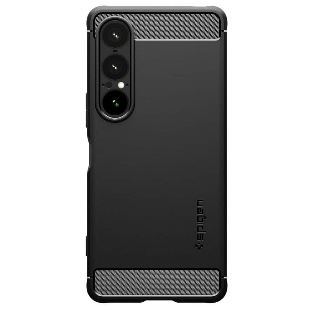 Spigen Rugged Armor - θήκη για Sony Xperia 1 VII - Μαύρο 2