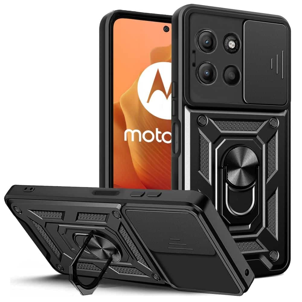 TECH-PROTECT CAMSHIELD PRO - θήκη για Motorola Moto G15 - Μαύρο