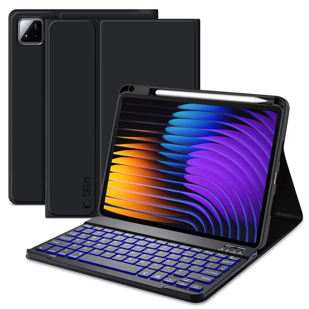 Tech-Protect Sc Pen με Πληκτρολογιο Xiaomi Pad 7 / 7 Pro Μαυρο