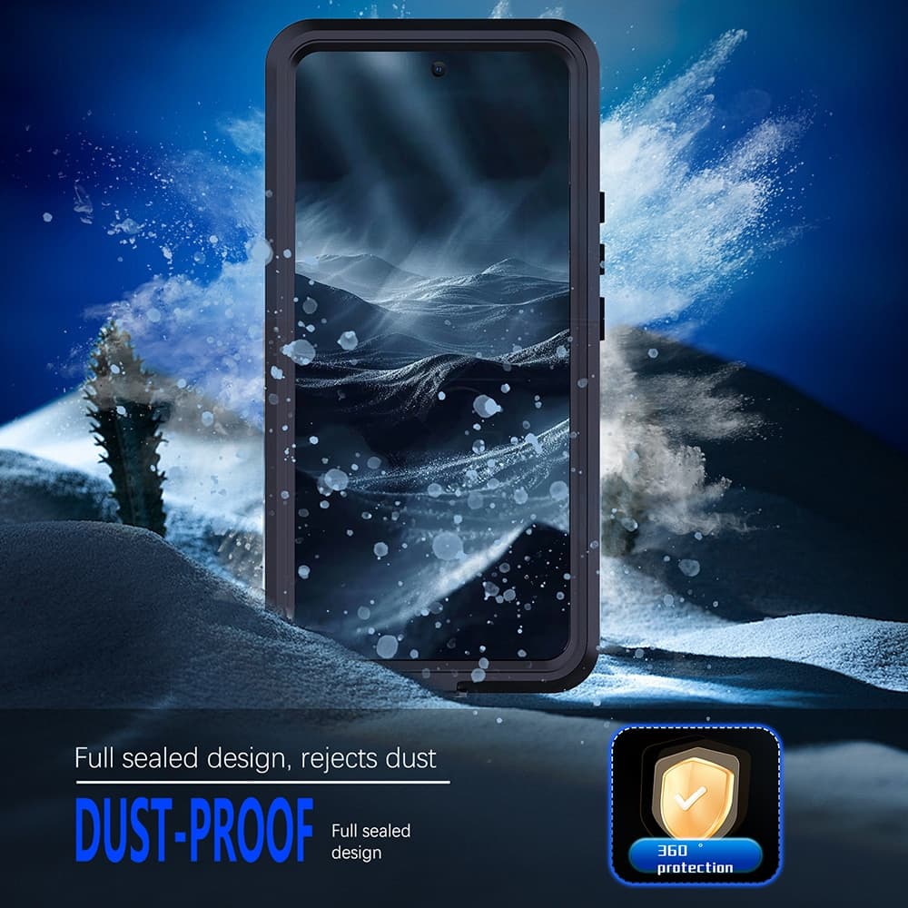 ShellBox - Αδιάβροχη θήκη IP68 - Xiaomi Redmi Note 14 Pro 5G / Poco X7 - Μαύρη 4