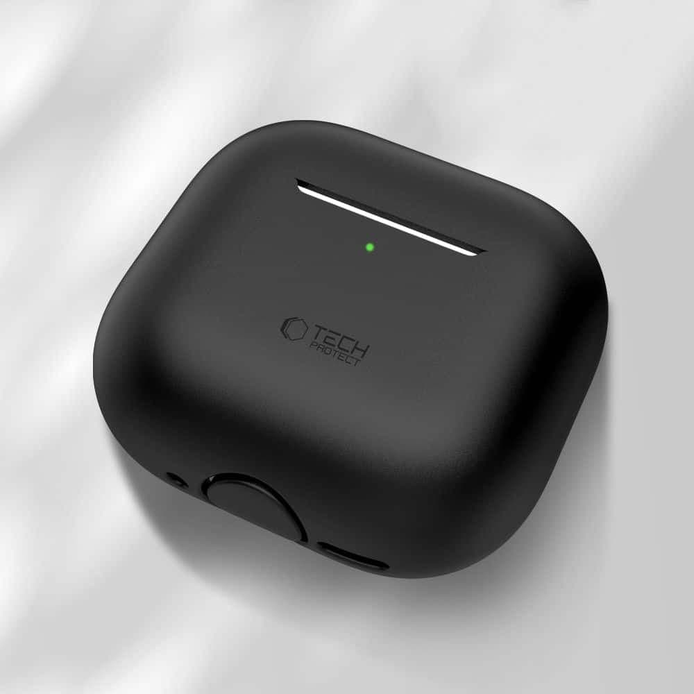 TECH-PROTECT AIRPODS ΣΙΛΙΚΟΝΗΣ APPLE 4 ΜΑΥΡΑ 2