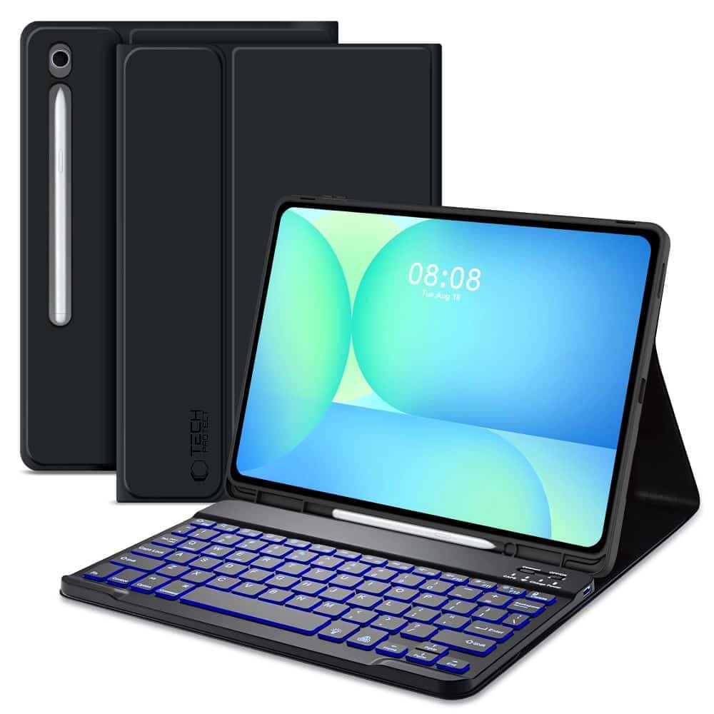 Tech-Protect Sc Pen με Πληκτρολογιο Galaxy Tab S10 Fe+ Plus 13.1 X620 / X626b Μαυρο 2