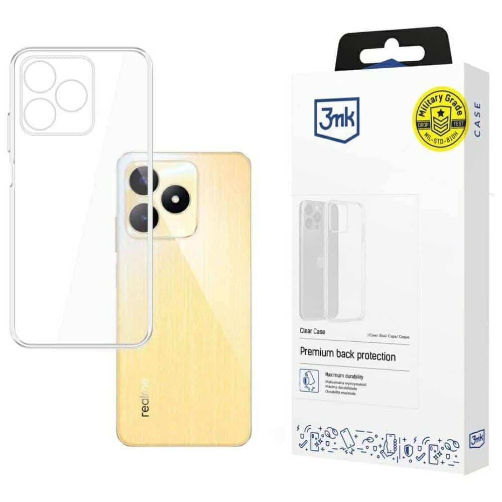 3MK Clear Case - θήκη για Realme C53 - Διάφανο