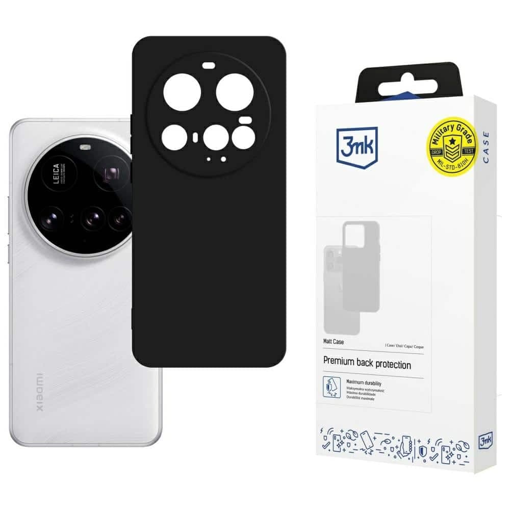3MK Matt Case - θήκη για Xiaomi 15 Ultra - Μαύρο