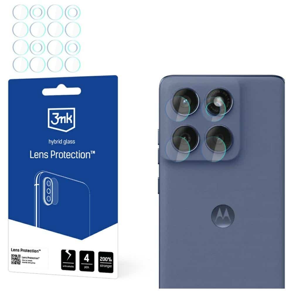 Προστατευτικό φακού 3MK για Motorola Edge 60 Fusion 4 τεμάχια