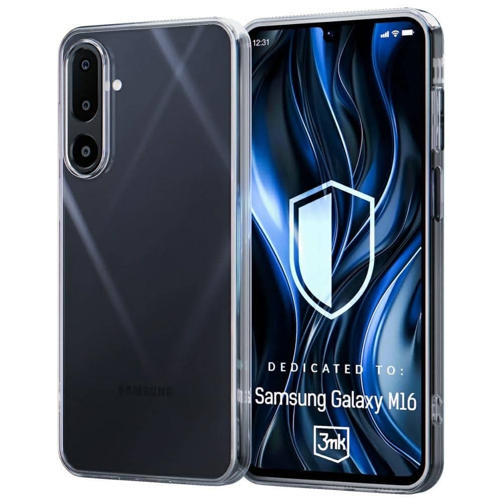 3MK Clear Case - θήκη για Samsung Galaxy M16 - Διάφανο