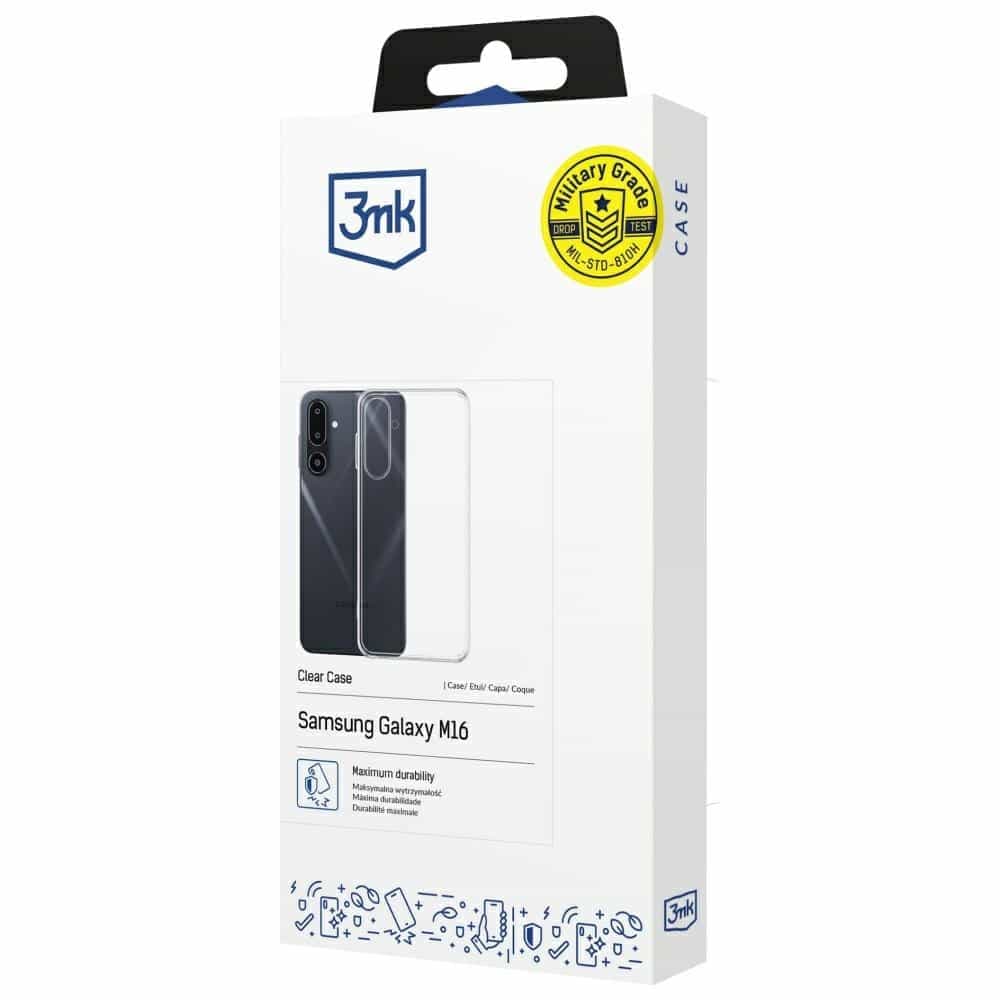 3MK Clear Case - θήκη για Samsung Galaxy M16 - Διάφανο 9
