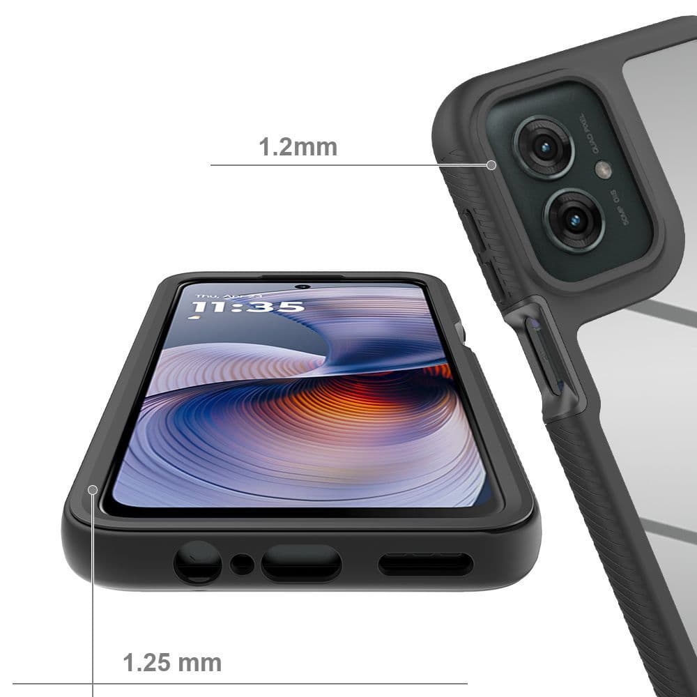 TECH-PROTECT DEFENSE - θήκη για Motorola Moto G15 / Power G05 E15 - Μαύρο 3