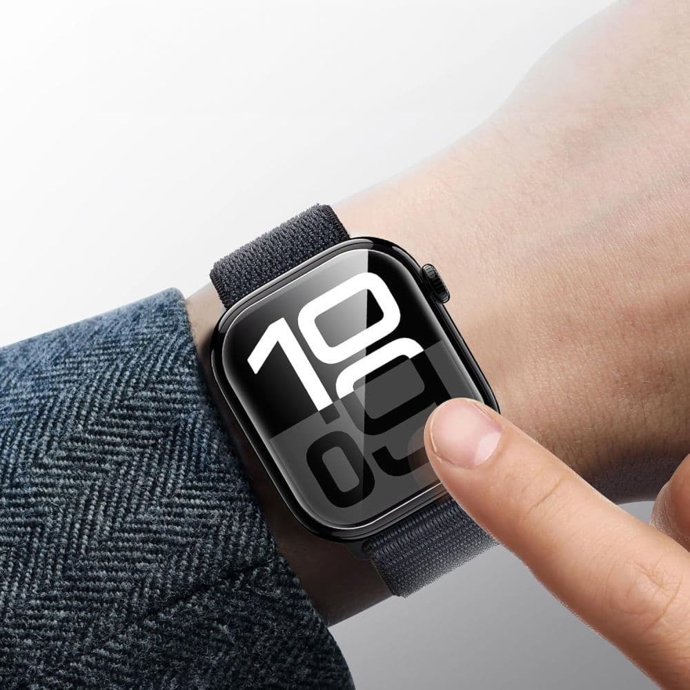 Θήκη Hydroflex Fit+ Tech-Protect Για Xiaomi Smart Band 9 Active, 2 Τεμάχια, Διαφανής 3