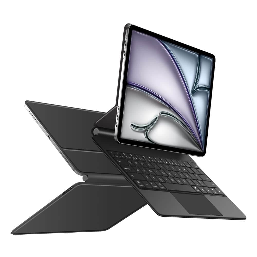 Tech-Protect Μαγνητικη Θηκη Smart Case + Πληκτρολογιο iPad Pro 12.9” 4 / 5 / 6 / 2020-2022 / Air 13” 1 / 2 / 2024-2025 Μαυρο 3