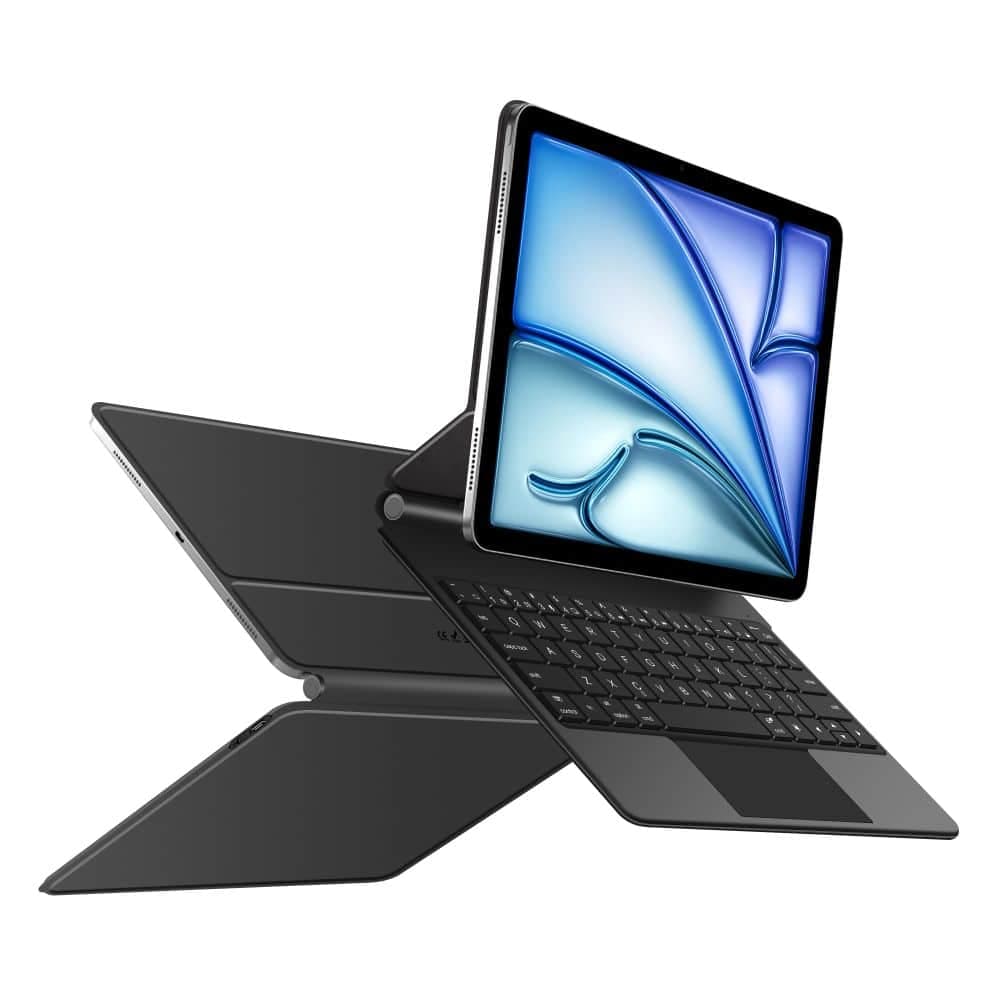 Tech-Protect Μαγνητικη Θηκη Smart Case + Πληκτρολογιο Για iPad Air 10.9” 4 / 5 / 2020-2022 / 11” 6 / 7 / 2024-2025 Μαυρη 3