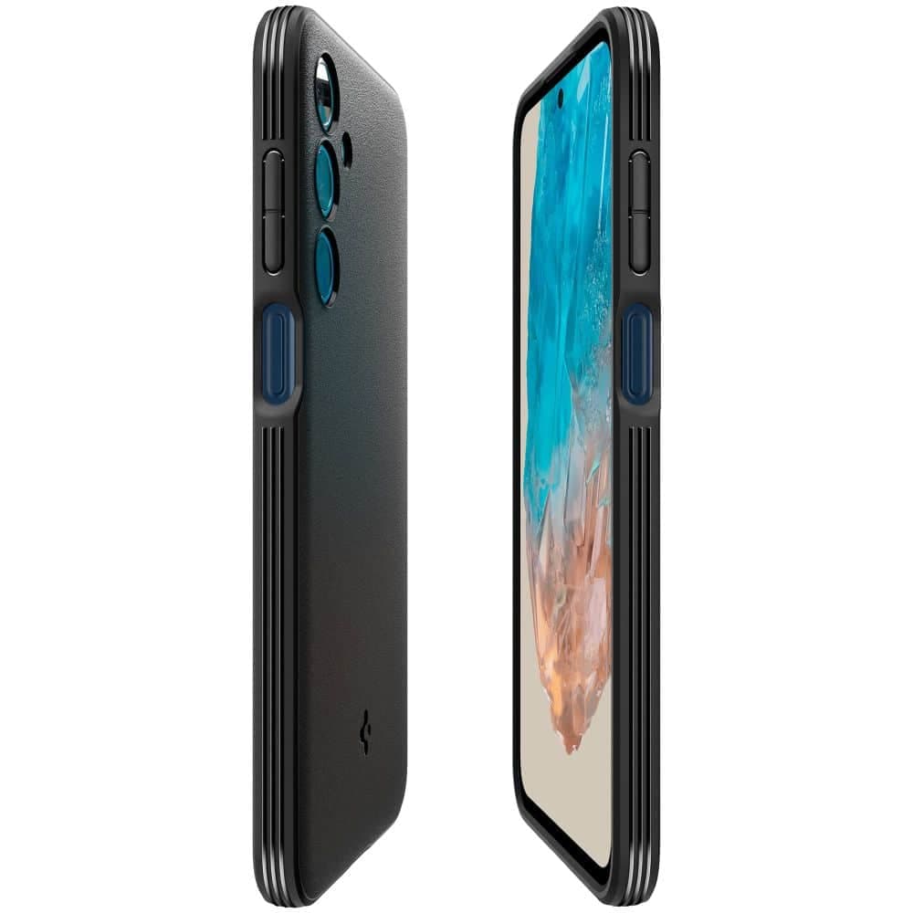 Spigen Essential Sandblast Galaxy M35 5g Ματ Μαυρο 5