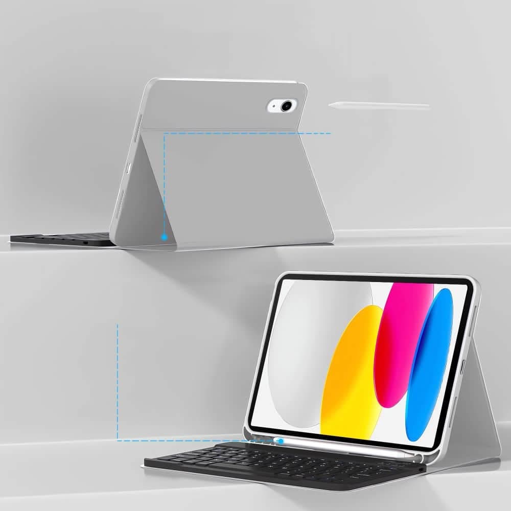 Tech-Protect Sc Pen με Πληκτρολογιο iPad 10.9” 10 / 2022 / 11” 11 / 2025 Γκρι 4