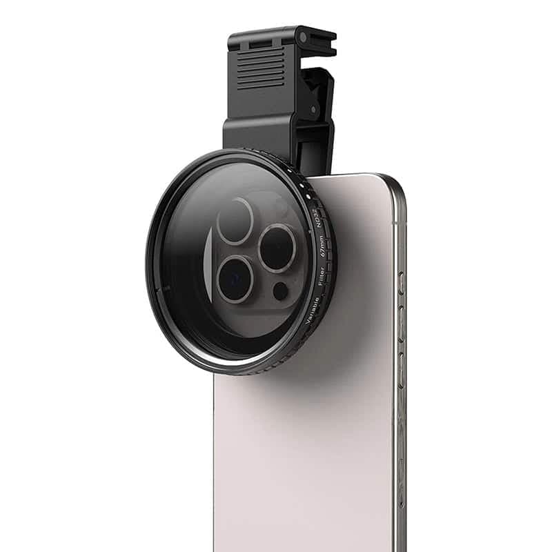Κινητό φίλτρο σφιγκτήρα Apexel HD Glass 67mm ND32 APL-67VND32 2