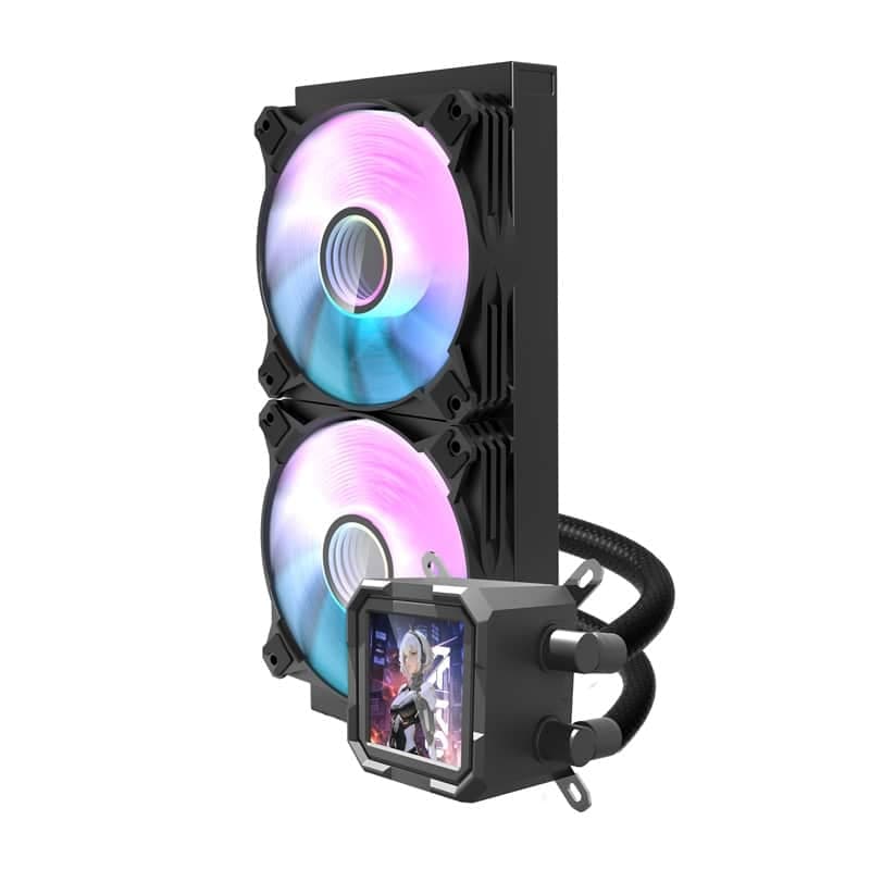 Ψυγείο νερού CPU Darkflash DV240S (μαύρο) 2