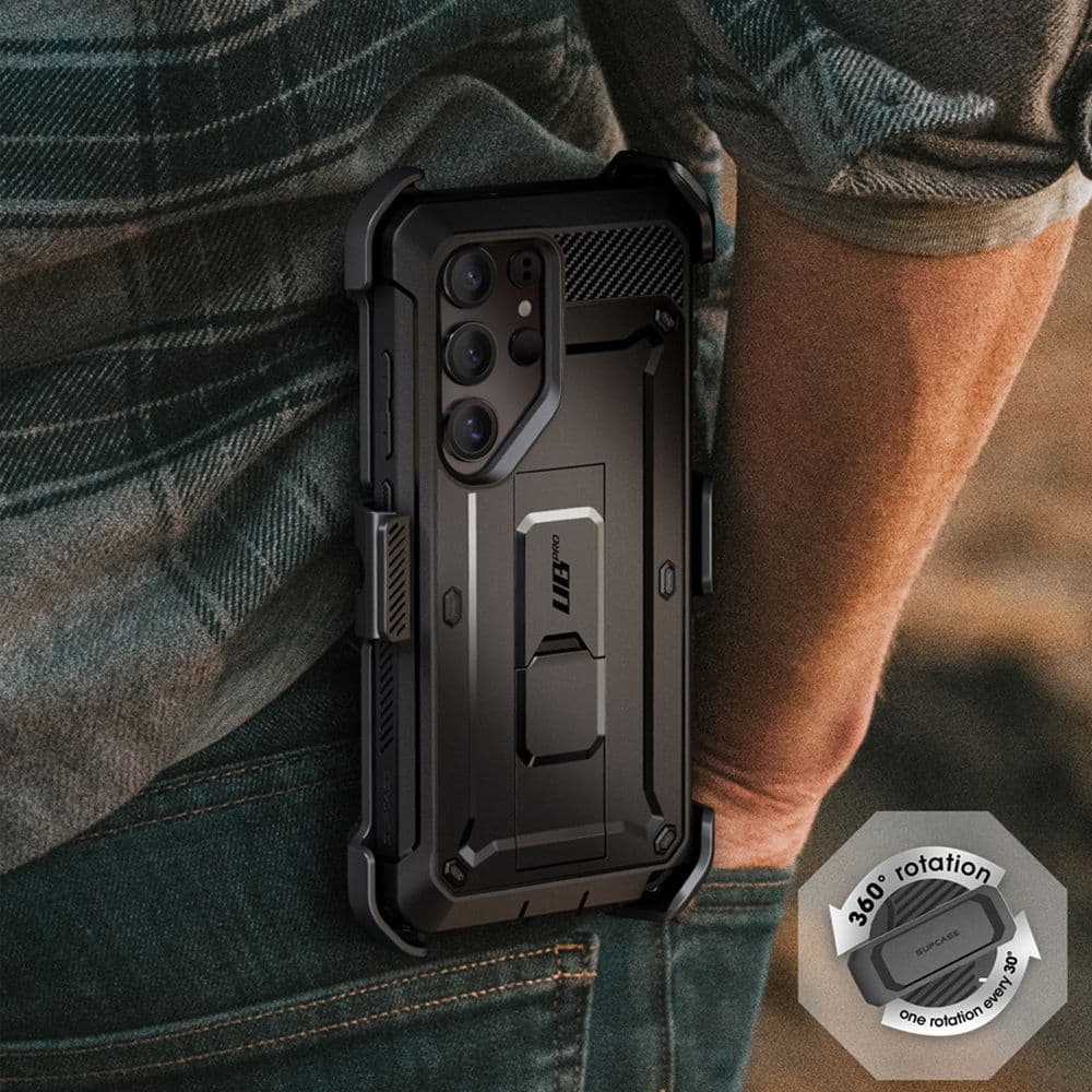 Supcase UNICORN BEETLE PRO - θήκη για Samsung Galaxy S25 Ultra - Μαύρο 5