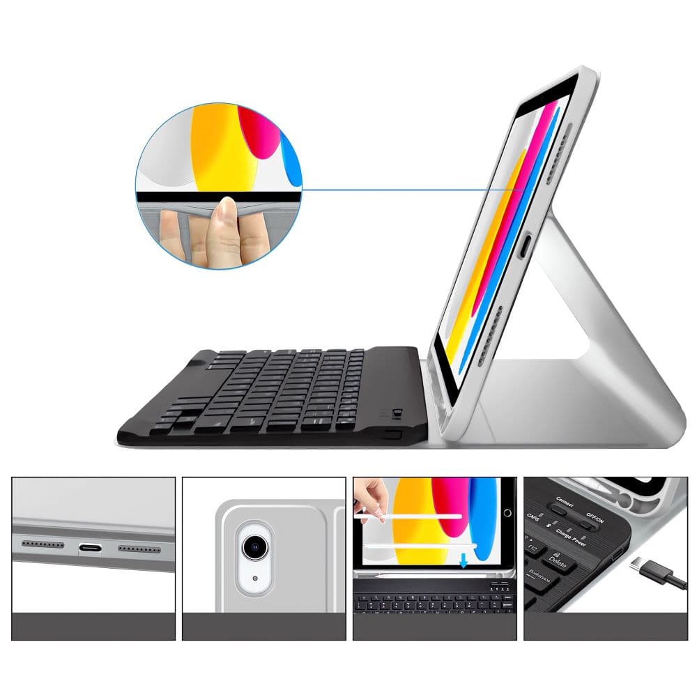 Tech-Protect Sc Pen με Πληκτρολογιο iPad 10.9” 10 / 2022 / 11” 11 / 2025 Γκρι 5