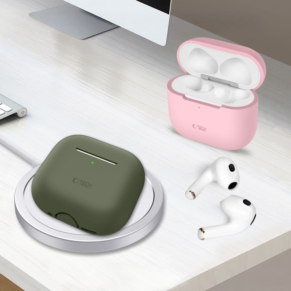 TECH-PROTECT AIRPODS ΣΙΛΙΚΟΝΗΣ APPLE 4 ΜΑΥΡΑ 4