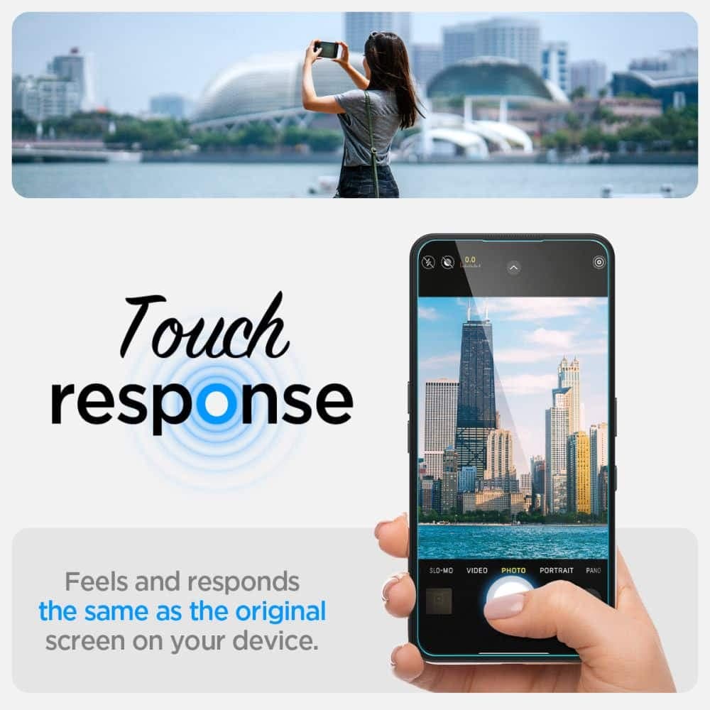 Σκληρυμένο Γυαλί Spigen Glas.tr "ez Fit" Nothing Phone 3a / 3a Pro Διαφανες 5