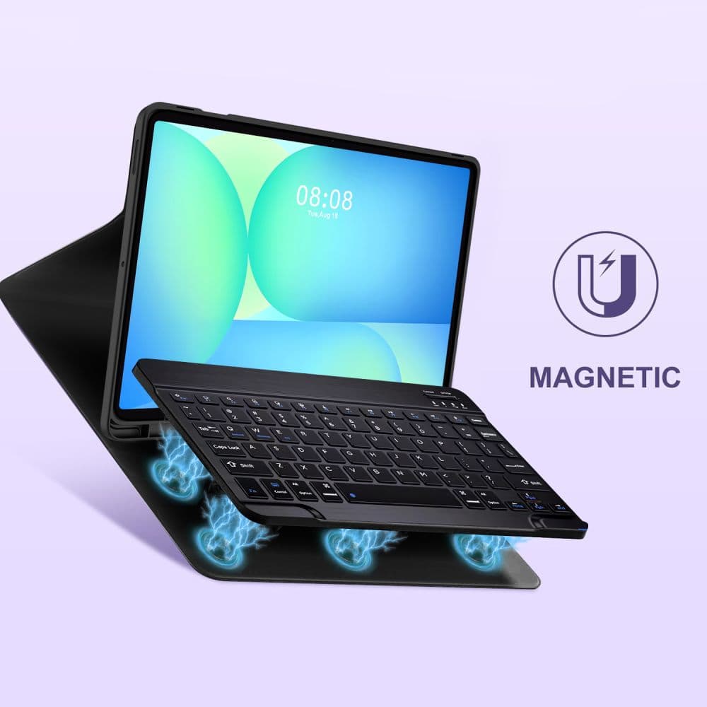 Tech-Protect Sc Pen με Πληκτρολογιο Galaxy Tab S10 Fe+ Plus 13.1 X620 / X626b Μαυρο 7