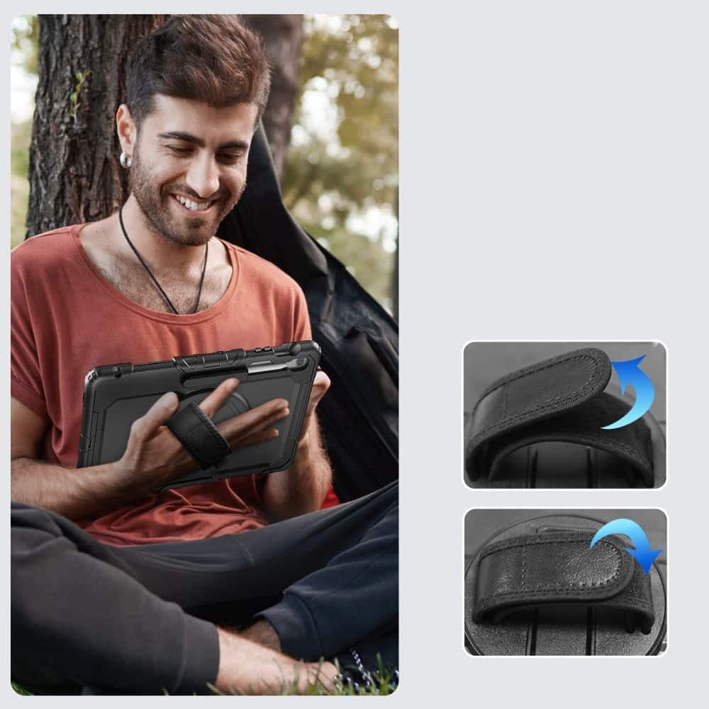Tech-Protect Solid Galaxy Tab S10 Fe+ Plus 13.1 X620 / X626b Μαυρο 7